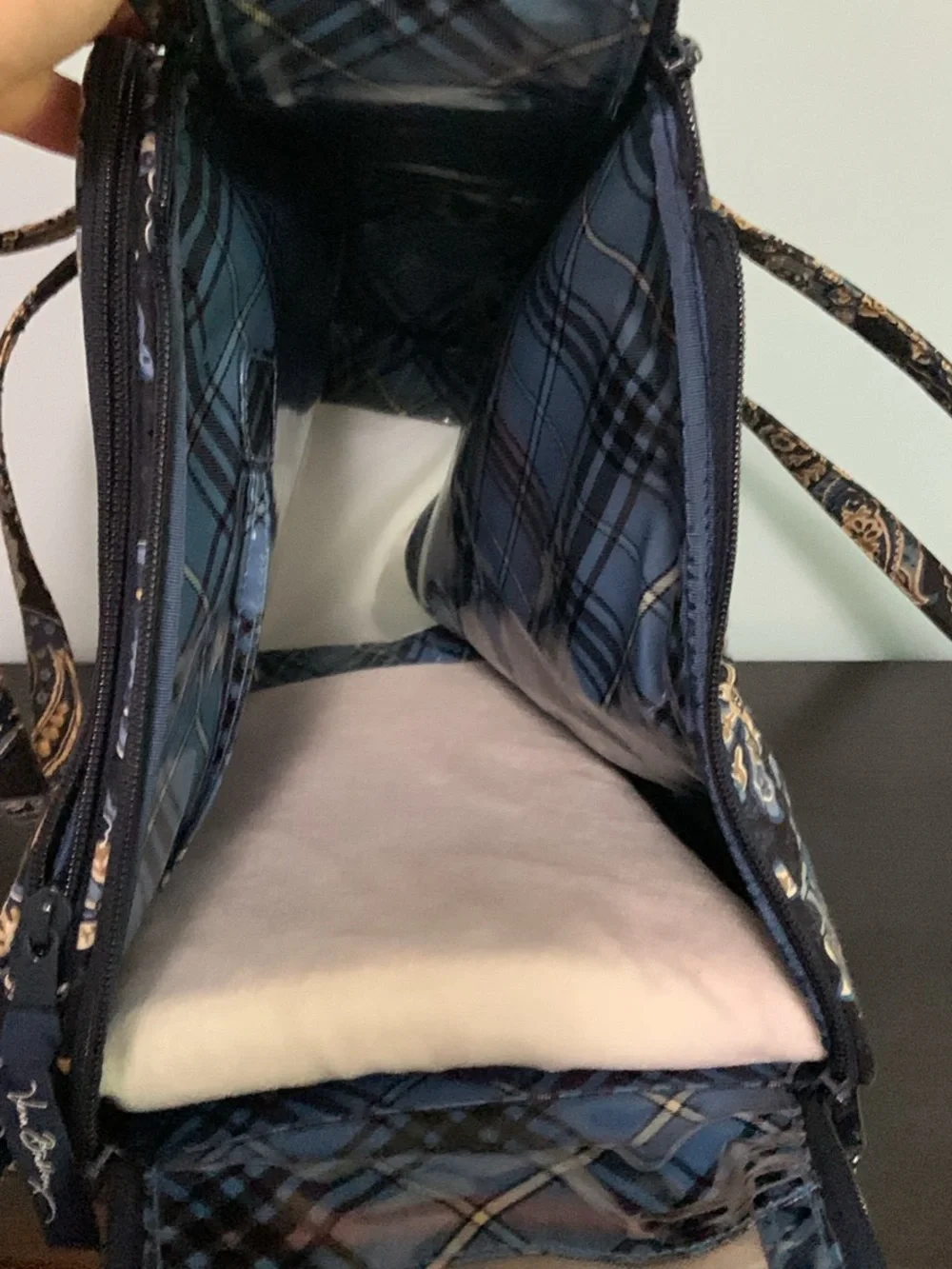 Vera Bradley Blue Paisley Pet Carrier Set
